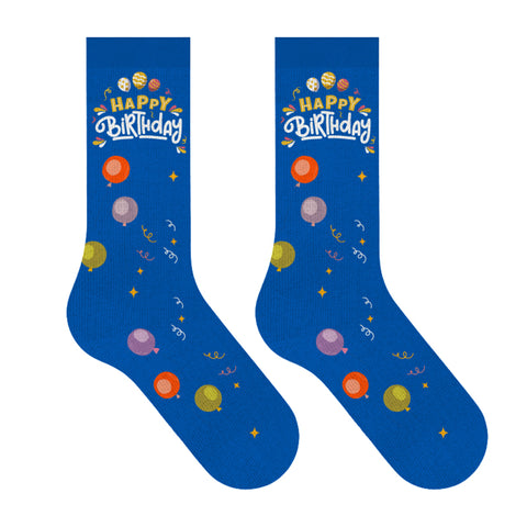 Greeting Cards with Fun and Expressive Crew Length Novelty Socks