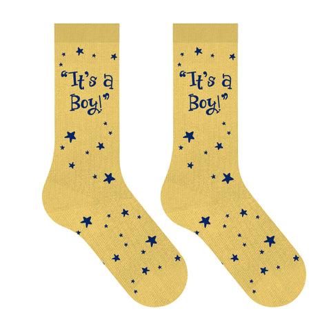 Greeting Cards with Fun and Expressive Crew Length Novelty Socks