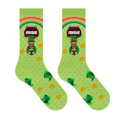 Greeting Cards with Fun and Expressive Crew Length Novelty Socks