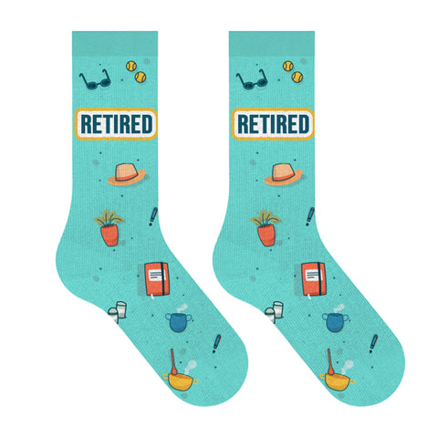 Greeting Cards with Fun and Expressive Crew Length Novelty Socks