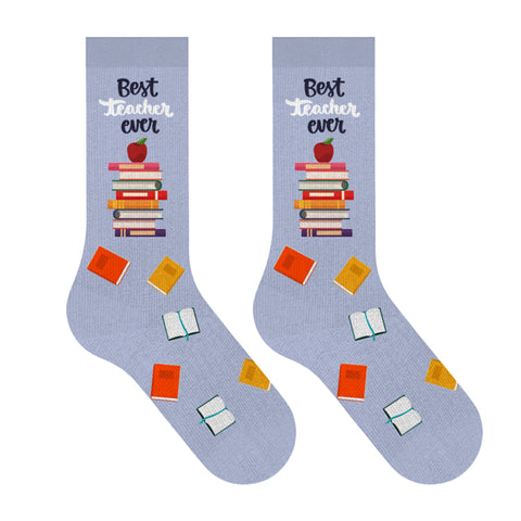 Greeting Cards with Fun and Expressive Crew Length Novelty Socks