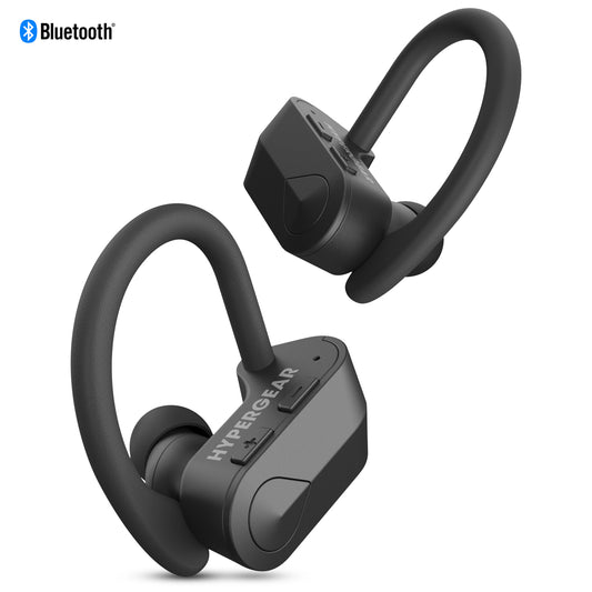 Sport X2 True Wireless Earbuds – Secure-Fit Bluetooth Sport Earbuds with Ear Hooks & HD Stereo Sound
