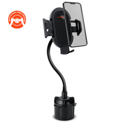 Cup Holder Flex Universal Phone Mount Hands-Free Vehicle Mount with Flexible Gooseneck & Expandable Base
