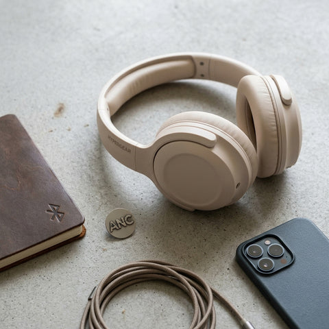 Stealth2 ANC Wireless Noise-Cancelling Over-the-Ear Headphones | Bone