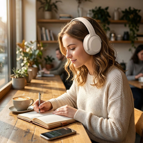 Stealth2 ANC Wireless Noise-Cancelling Over-the-Ear Headphones | Bone