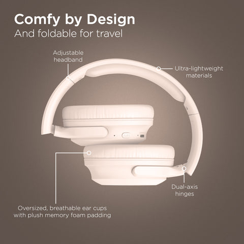 ANC Wireless Noise-Cancelling Over-the-Ear Headphones | Bone