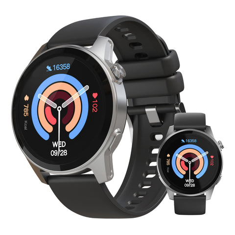 Activate Smartwatch & Fitness Tracker – 1.4" AMOLED Display with Heart Rate, SpO2, Sleep Tracking & 120+ Sports Modes