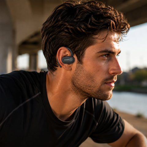AeroFlex 360 Open-Ear True Wireless Earbuds | Black