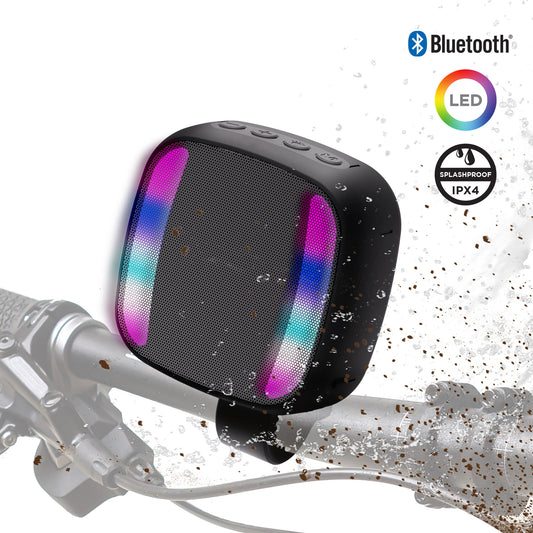 Spin Cycle LED Wireless Bike Speaker | Black