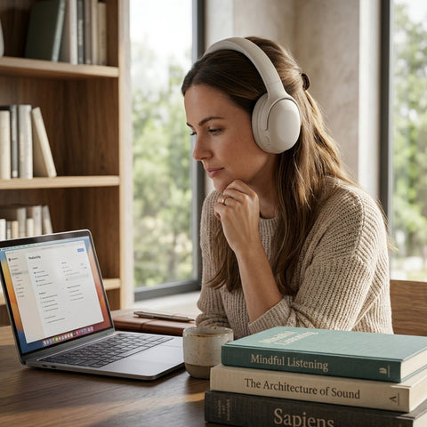 Flip 2-in-1 Wireless Headphones + Speaker | White