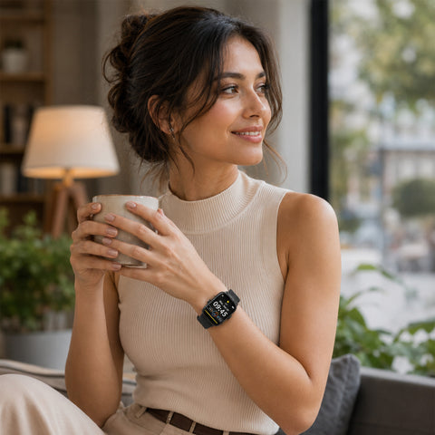 Smartwatch & Fitness Tracker – 2" Large Display with Heart Rate, SpO2, Sleep Tracking & 100+ Sports Modes