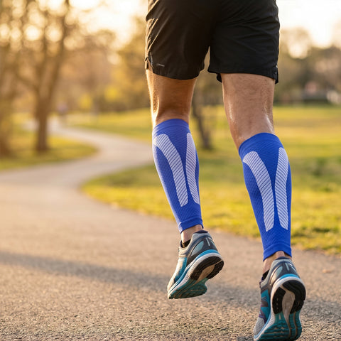 Xtreme Gear Calf Compression Sleeves | 2-Pack 20–30 mmHg Graduated Compression Sleeves for Performance, Recovery & Everyday Support