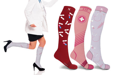 Energizing Socks for Medical Professionals (3-Pairs)