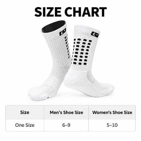 Graduated Compression Crew Socks, 3 Pairs – 10–20 mmHg Support, Small/Medium