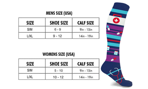 3-Pairs : High Energy Expressive Compression Socks