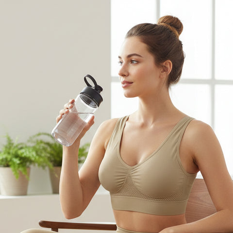 3-Pack Seamless Comfort Bras – Wireless Stretch Support Bras with Wide Straps & Full Coverage (Lightweight Everyday Wear)