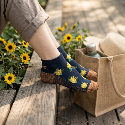 3-Pairs Copper-Infused Ankle Compression Socks – Lightweight Support Socks for Circulation, Swelling & Everyday Comfort