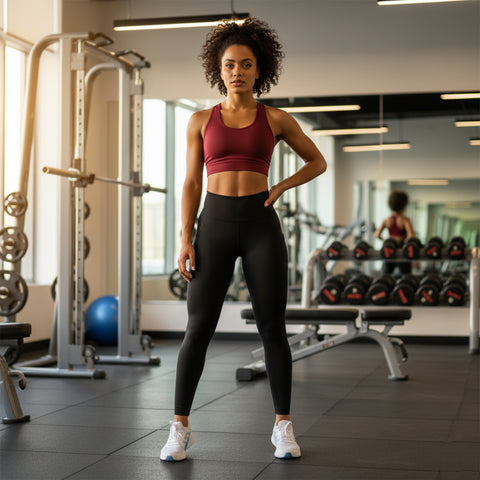 6-Pairs Super Soft Fleece Lined Leggings