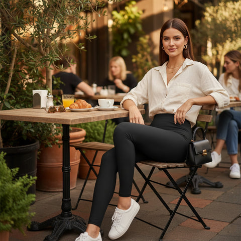 6-Pairs Super Soft Fleece Lined Leggings