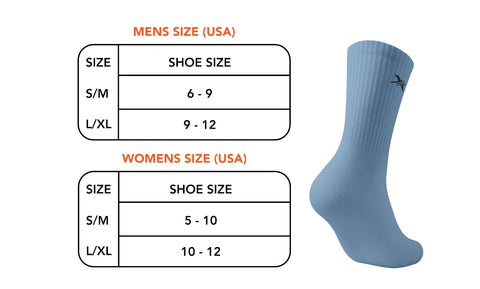 6-Pairs: Dri-tech Moisture Control Comfort Everyday Wear Crew Length Socks