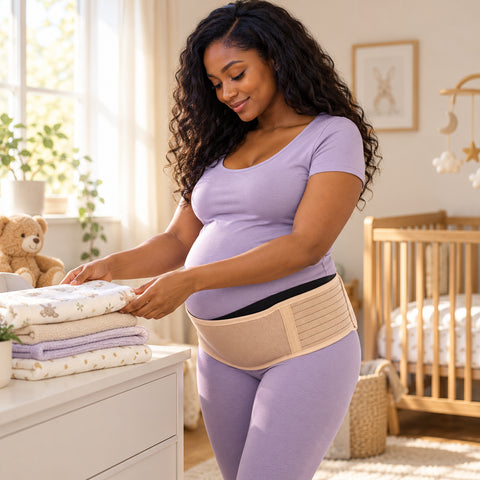 Maternity Belly Support Belt – Stretch Pregnancy Back and Waist Wrap
