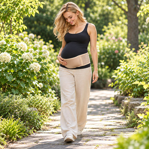Maternity Belly Support Belt – Stretch Pregnancy Back and Waist Wrap