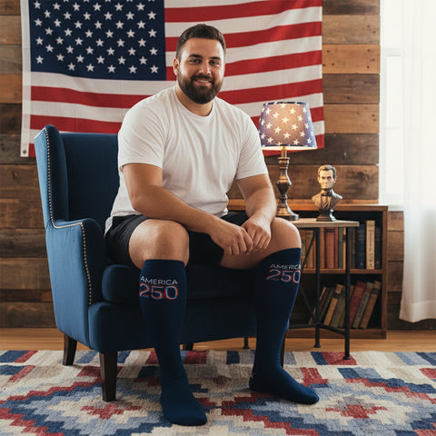 3-Pairs: Patriotic Knee-High Compression Socks – Graduated Support for Circulation, Swelling & All-Day Comfort