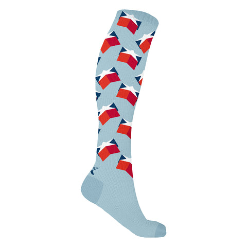 3-Pairs: Patriotic Knee-High Compression Socks – Graduated Support for Circulation, Swelling & All-Day Comfort