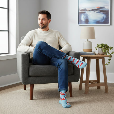 Patriotic Knee-High Compression Socks – Graduated Support for Circulation, Swelling & All-Day Comfort