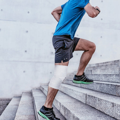 Bamboo Compression Knee Brace – Support Sleeve for Knee Pain Relief, Circulation & Joint Support