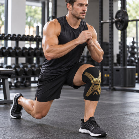 Knee Compression Support Sleeve – Pull-On Stretch Knee Brace