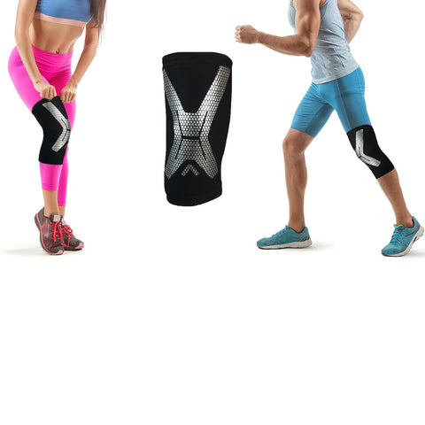 Knee Compression Support Sleeve – Pull-On Stretch Knee Brace