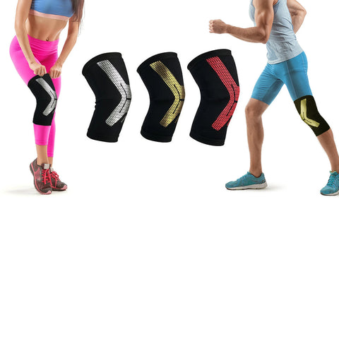 Knee Compression Support Sleeve – Pull-On Stretch Knee Brace