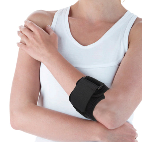 Adjustable Tennis Elbow Strap for Men & Women – Latex-Free Forearm Support for Tennis & Golfer’s Elbow, 1-Pack or 2-Pack