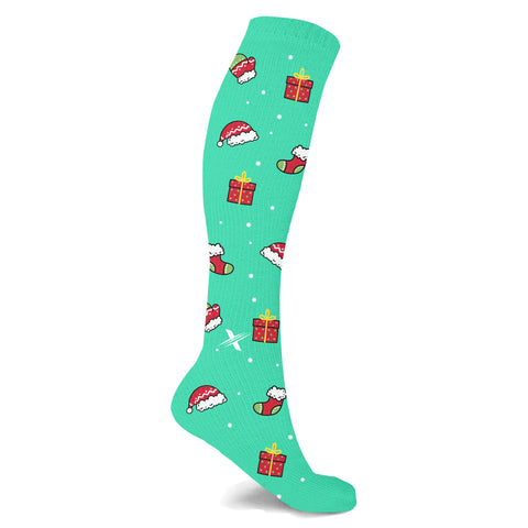 Holiday Fun Knee High Compression Socks