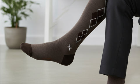 Premium Merino Wool Compression Boot Socks - Designed for Winter, Hiking, Camping, Snowboarding, Skiing