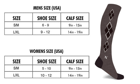 Premium Merino Wool Compression Boot Socks - Designed for Winter, Hiking, Camping, Snowboarding, Skiing