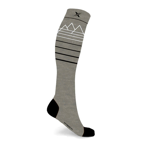 3-Pack: Premium Merino Wool Compression Boot Socks - Designed for Winter, Hiking, Camping, Snowboarding, Skiing