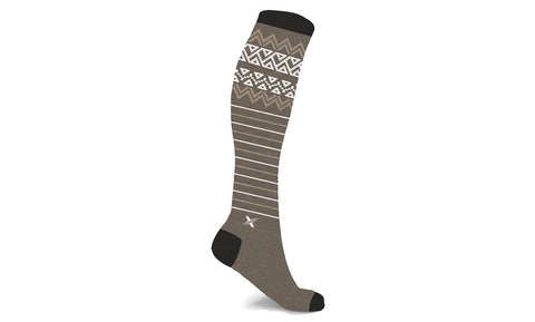Premium Merino Wool Compression Boot Socks - Designed for Winter, Hiking, Camping, Snowboarding, Skiing
