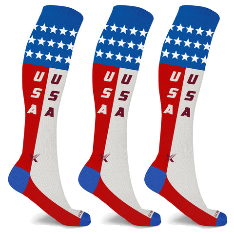 3-Pack: X Elite Premium Compression Socks