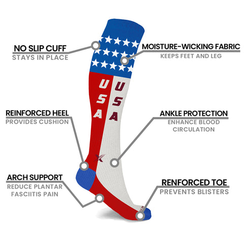 3-Pack: X Elite Premium Compression Socks