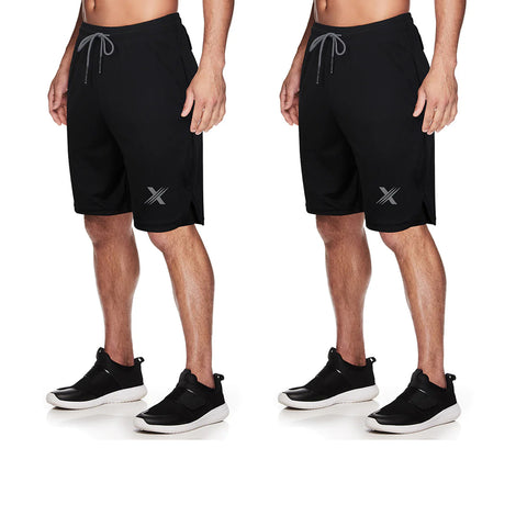 Men's Essential Lightweight Workout, Fitness and Running Shorts for Performance (2-Pack)
