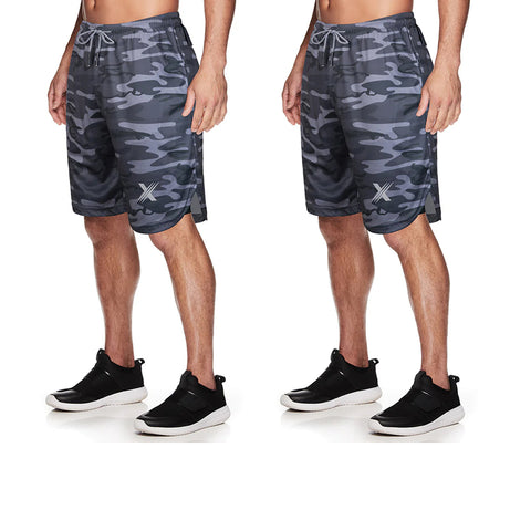 Men's Essential Lightweight Workout, Fitness and Running Shorts for Performance (2-Pack)
