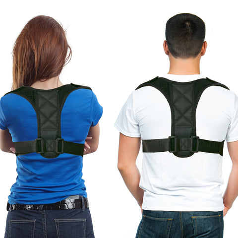 2-Pack: Adjustable Posture Clavicle Support Corrector Back Shoulders Brace