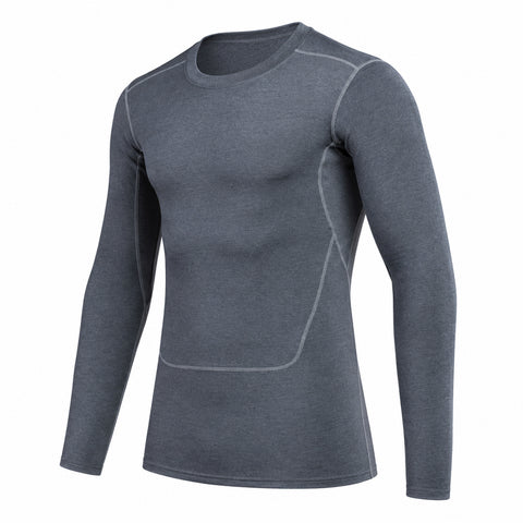 Men's Quick-Dry Long-Sleeve Shirt – Stretch Walking and Workout Top