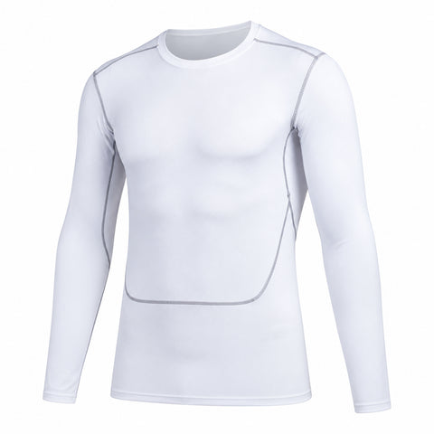 Men's Quick-Dry Long-Sleeve Shirt – Stretch Walking and Workout Top