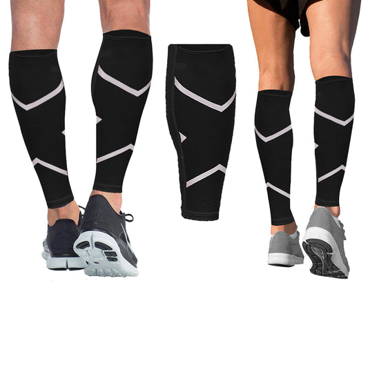 Calf Compression Sleeves for Men & Women, 1 Pair – Lightweight Quick-Drying Leg Support with Anti-Slip Grip