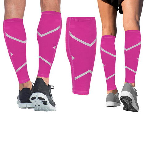 Calf Compression Sleeves for Men & Women, 1 Pair – Lightweight Quick-Drying Leg Support with Anti-Slip Grip