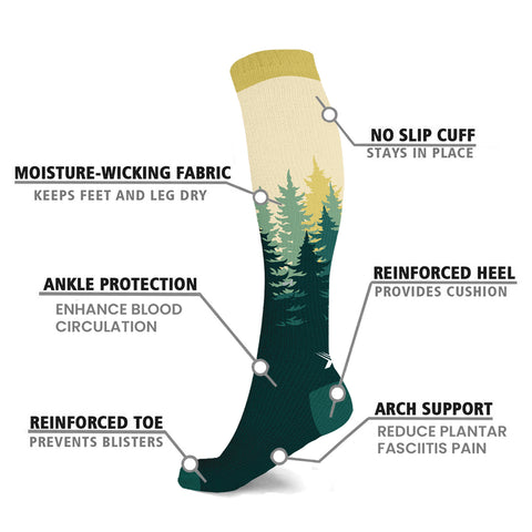 3-Pack: Knee-High Compression Socks – Support Socks for Circulation, Swelling & All-Day Comfort (Men & Women)