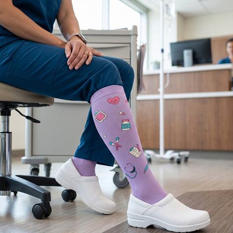 3-Pack: Knee-High Compression Socks – Support Socks for Circulation, Swelling & All-Day Comfort (Men & Women)